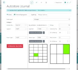 AutoStore Umlagern in Dynamics 365 Business Central